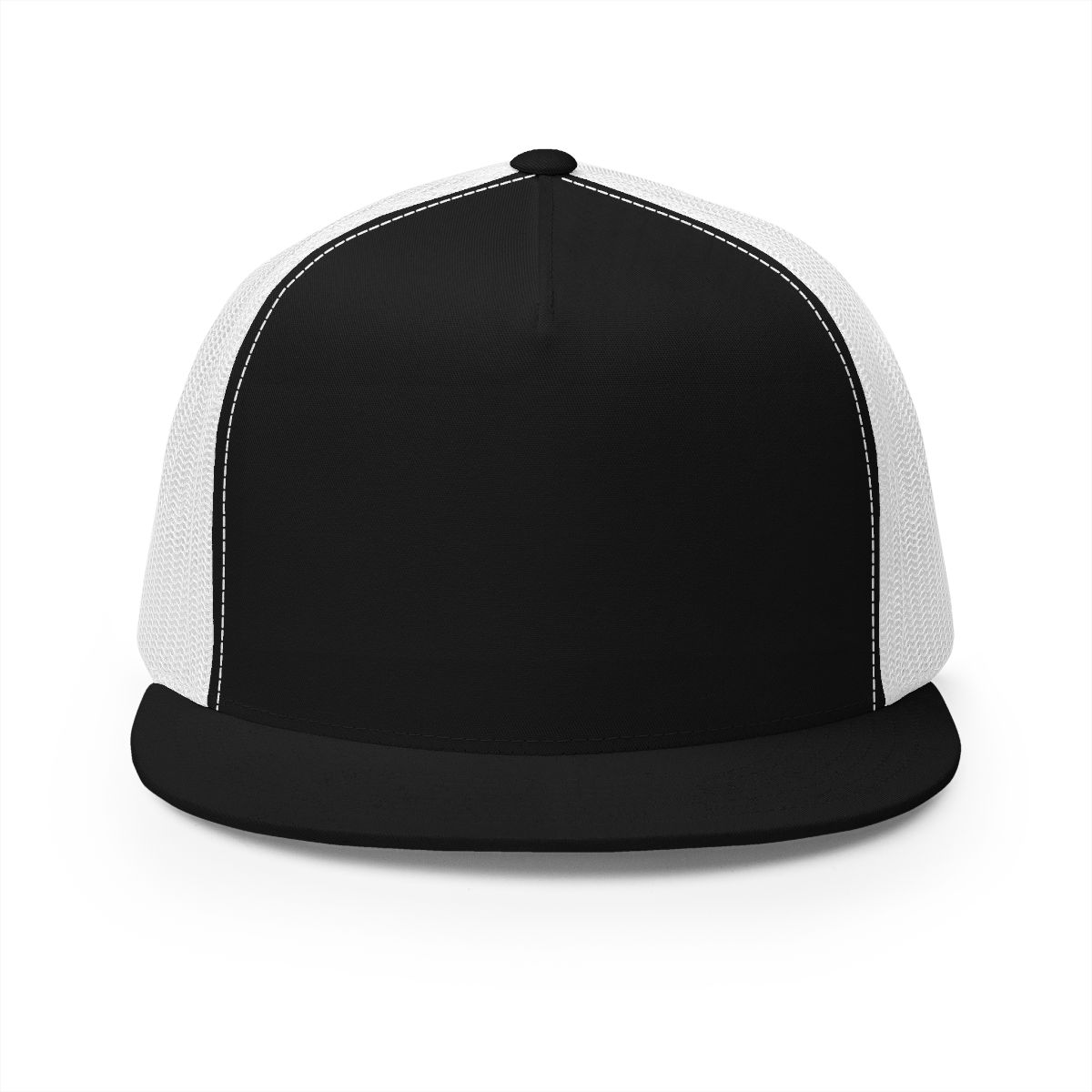 Black/White trucker hat