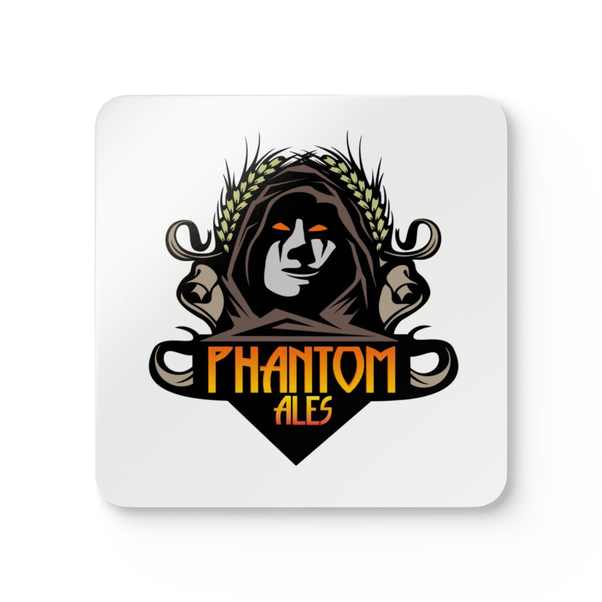 Branded coaster set